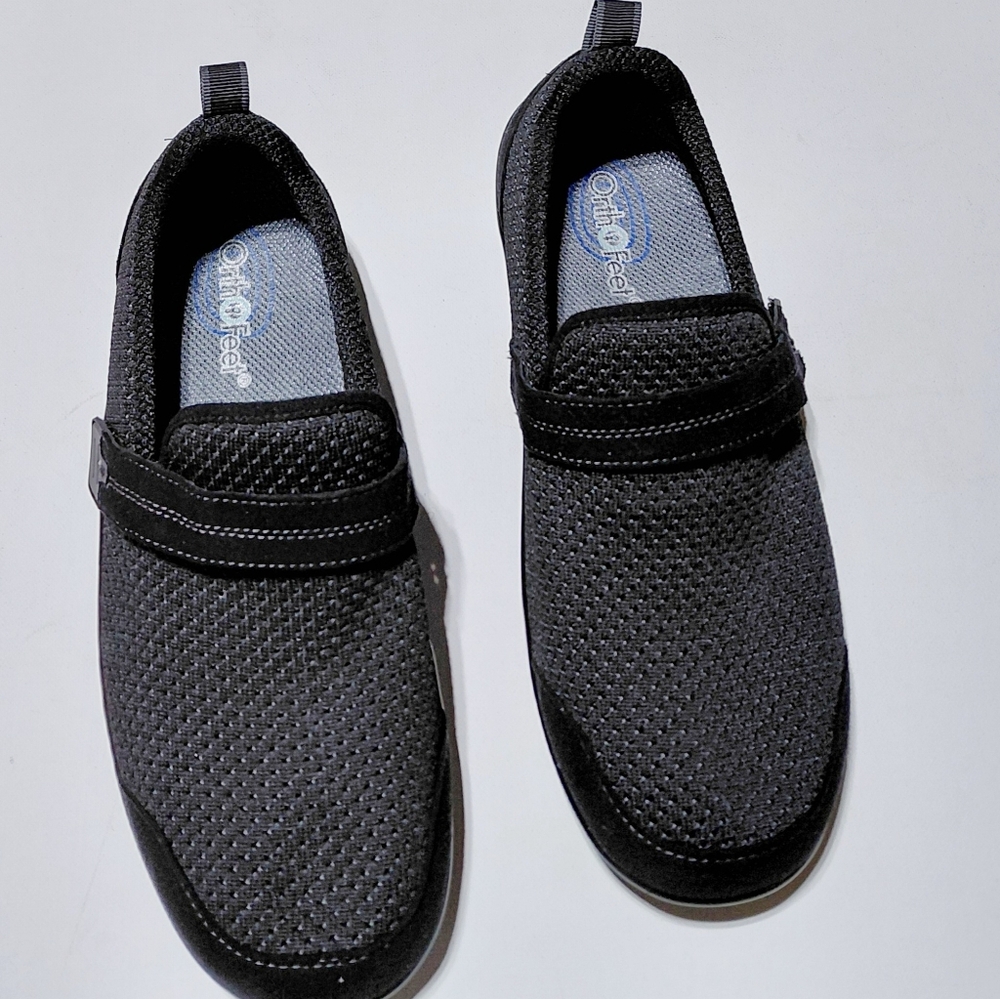 Dr. Scholl's Women's Black Slip-On Comfort Loafers